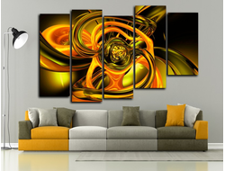 Модульная картина "Взгляд тысячелетия"