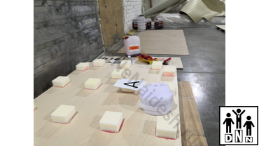 Помост для художественой гимнастики, производство