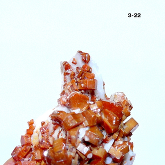 Ванадинит натуральный (щетка) №3-22: 34*26*15мм