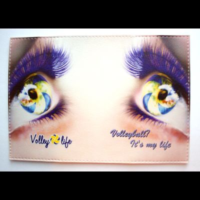 Обложка для паспорта  "Взгляд"