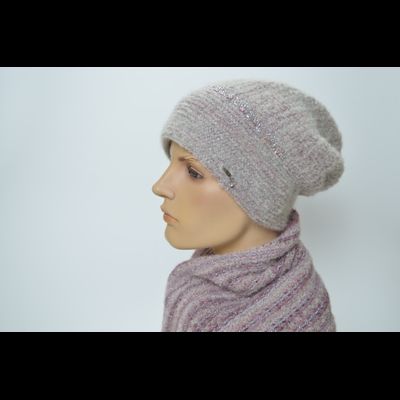 Шапка и шарф Vizio 1311 комплект розовый