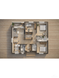 «Астрион»  12,02 х 11,02 м — 105,84 м²