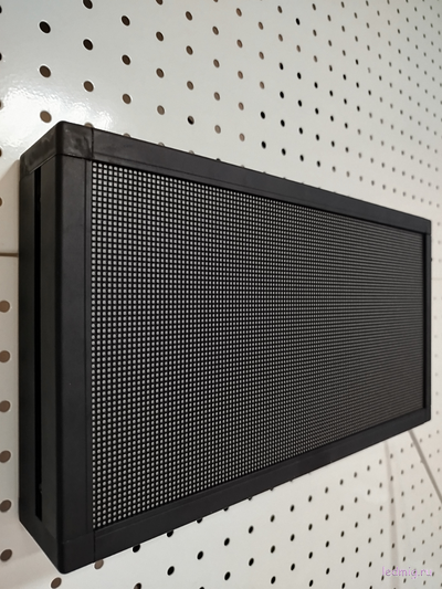 Светодиодное табло с отображением температуры воды и воздуха 19*35см (Размер А4)