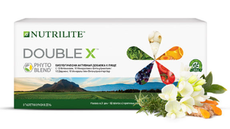 NUTRILITE™ DOUBLE X™ с витаминами, минералами и фитонутриентами (сменный блок 62 дня),  372 таб.