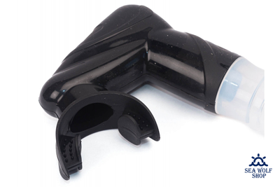 Маска для дайвинга с трубкой Scuba Brothers Flipper Black, комплект