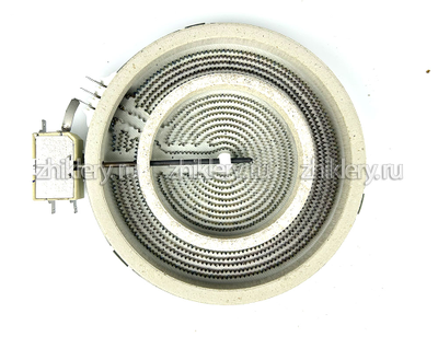 Конфорка для электроплиты GEFEST 1700W (для стеклокерамики, двухзонная ) 200 мм