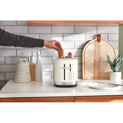 Тостер KitchenAid на 2 хлебца, фарфорово-белый, 5KMT2109EPL