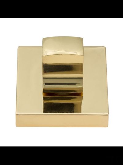 Фиксатор поворотный на квадратном основании Fratelli Cattini WC 8-OLV полированная латунь