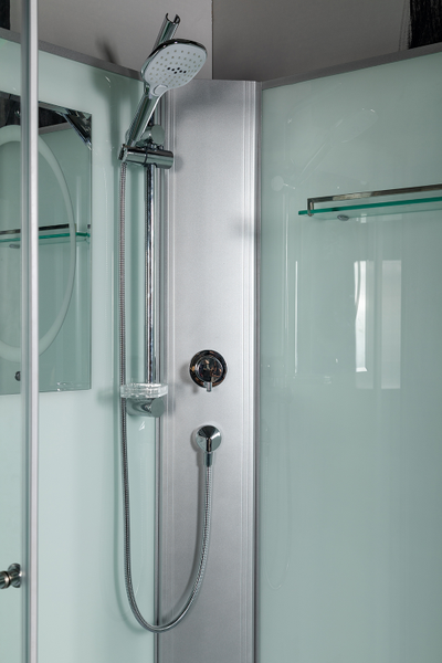 Душевая кабина Weltwasser, WW500 WERRA 801,Прозрачное, без крыши с низкий поддоном, 800х800х2170 мм