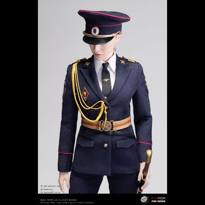 Сотрудница конной полиции МВД РФ - Коллекционная ФИГУРКА 1/6 Russian Police Force Female Mounted Police (EX055) - POPTOYS