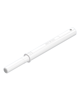 Толкатель TITUS PushOpen с демпфером врезной длинный (белый)