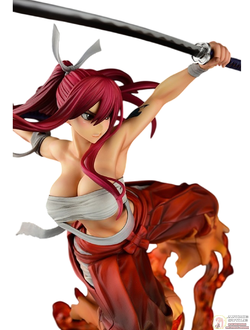 Фигурка 1/6 Эрза Скарлет (Erza Scarlet Samurai Light Flame Manjo ver. Rouge)