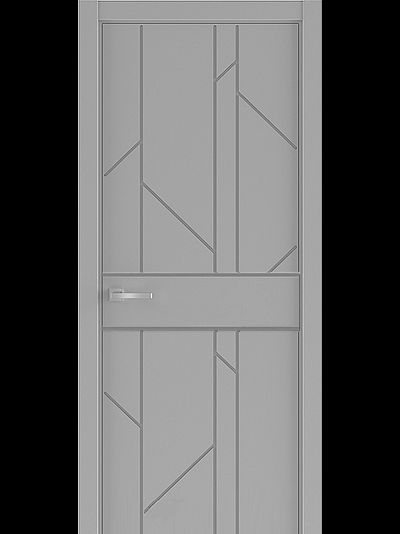 Межкомнатная дверь Экза 5 смоки грей