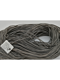 Резинка шляпная, 1,5 мм цвет серый