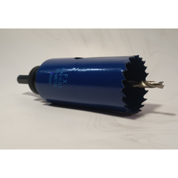 Коронка биметаллическая диаметр 40 мм глубина 100 мм