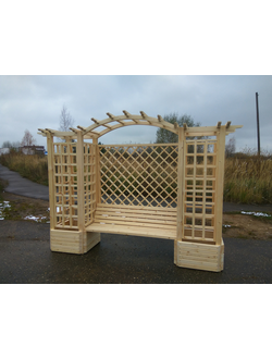 Перголы деревянные садовые