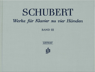 Schubert: Works for Piano Four-hands Volume III gebunden