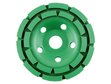 Алмазные чашки PLEXPART  двойной сегмент для камня и бетона