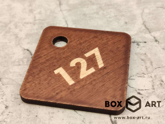 Номерки из фанеры произвольной формы