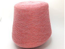 Бобинная пряжа  весовая Босфор 7.5/1 100гр цвет 132 коралл