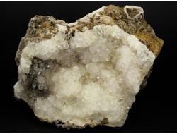 Кварц, щетка кристаллов, Аметистовый кварц, необработанный "дикий" образец, Кавказ, Приэльбрусье (120*102*90 мм, 816 г) №28281