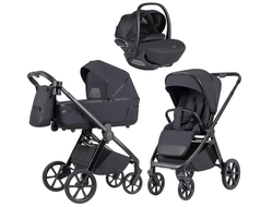 Коляска 3в1 Carrello Omega + Meteor Grey (Vega)