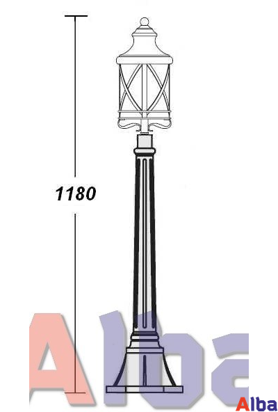 Lucerna 84807 Парковый светильник