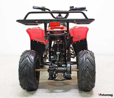 Квадроцикл GreenCamel Gobi K51 (30Ah 36V 800W R7 Цепь) быстросъем, ножной тормоз, красный паук