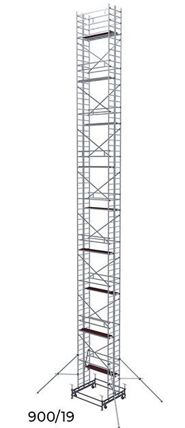 Вышка алюминиевая ВМА-900/19 высота 19м