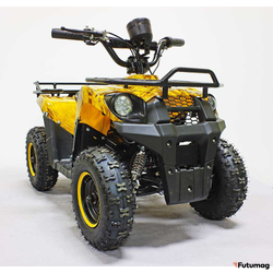 Квадроцикл GreenCamel Gobi K45 (30Ah 36V 800W R6 Цепь) быстросъем, ножной тормоз, золотая осень