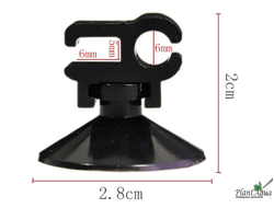 Присоска SA-T2 для шланга 6 мм и кабеля