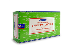 Благовония Satya  Spicy Patchouli ПАЧУЛИ СО СПЕЦИЯМИ, 15 гр