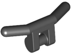 Minifigure, Utensil Handlebars, Black (30031 / 3003126)