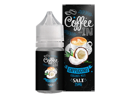 COFFEE IN SALT (STRONG) 30ml - CAPPUCCINO COCONUY MILK (КАПУЧИНО С КОКОСОВЫМ МОЛОКОМ)