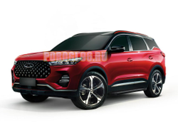 Пороги на Chery Tiggo 7 Pro Black Start