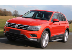 Пороги на Volkswagen Tiguan (2017-...) Start