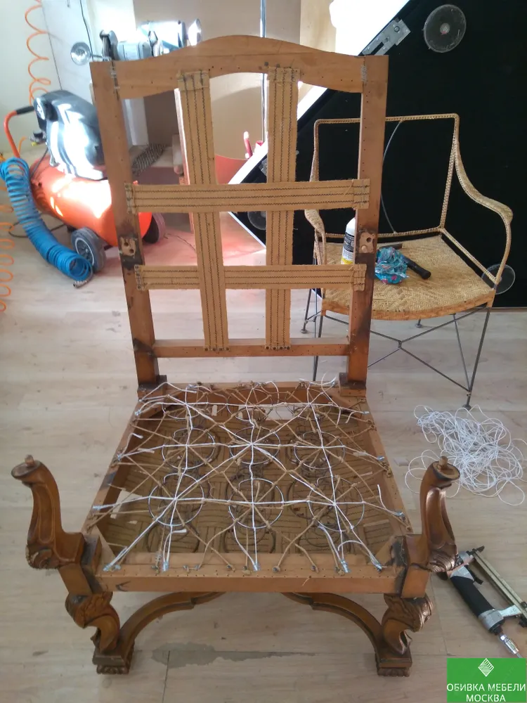 Перевязка пружин