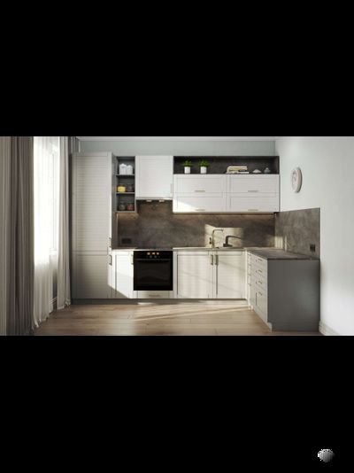 Столешница Бронзовый Каспий (в/с ДСП, R1, 3 000, 600, 38, 75, мт) (3050 мм)