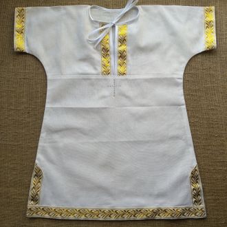 Рубашка крестильная, арт.РК 7, размеры 62 - 170 (выбрать)