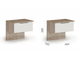 Тумба прикроватная Джулия  2 шт (комплект)