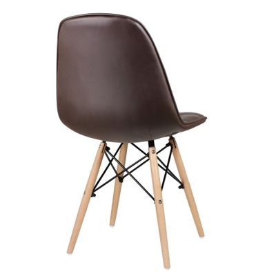 Дизайнерский стул «Квадро», WX-301 (коричневый)