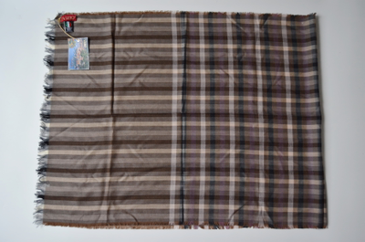 Платок из шерсти Vizio Италия 6214 ореховый