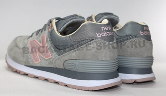 Кроссовки New Balance 574 Gray/Pink