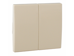 Efapel 50611 TMF, Клавиша для двухклавишного выключателя, бежевый, Apolo 5000