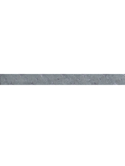 Бордюр настенный Кампанилья 1504-0154 3,5x40 серый