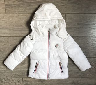 М.17-29 Куртка Moncler белая  (98,104,110,116,122)