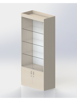 Шкаф-витрина, Ш-900/1