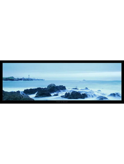 Постер Мгновение на Уэссане "Instant sur Ouessant" Гийома Плиссона Art Boat/OE 339.02.165N 33x95см в черной рамке