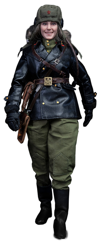 Советская танкистка Мария Октябрьская - Коллекционная ФИГУРКА 1/6 Discover History Series Fighting Girlfriend Mariya Oktyabrskaya Standard Edition (FP005A) - Facepoolfigure