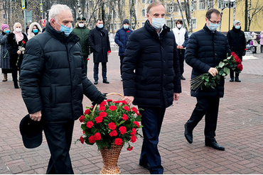 Митинг, посвящённый 79-й годовщине контрнаступления советских войск под Москвой 04-12-2020